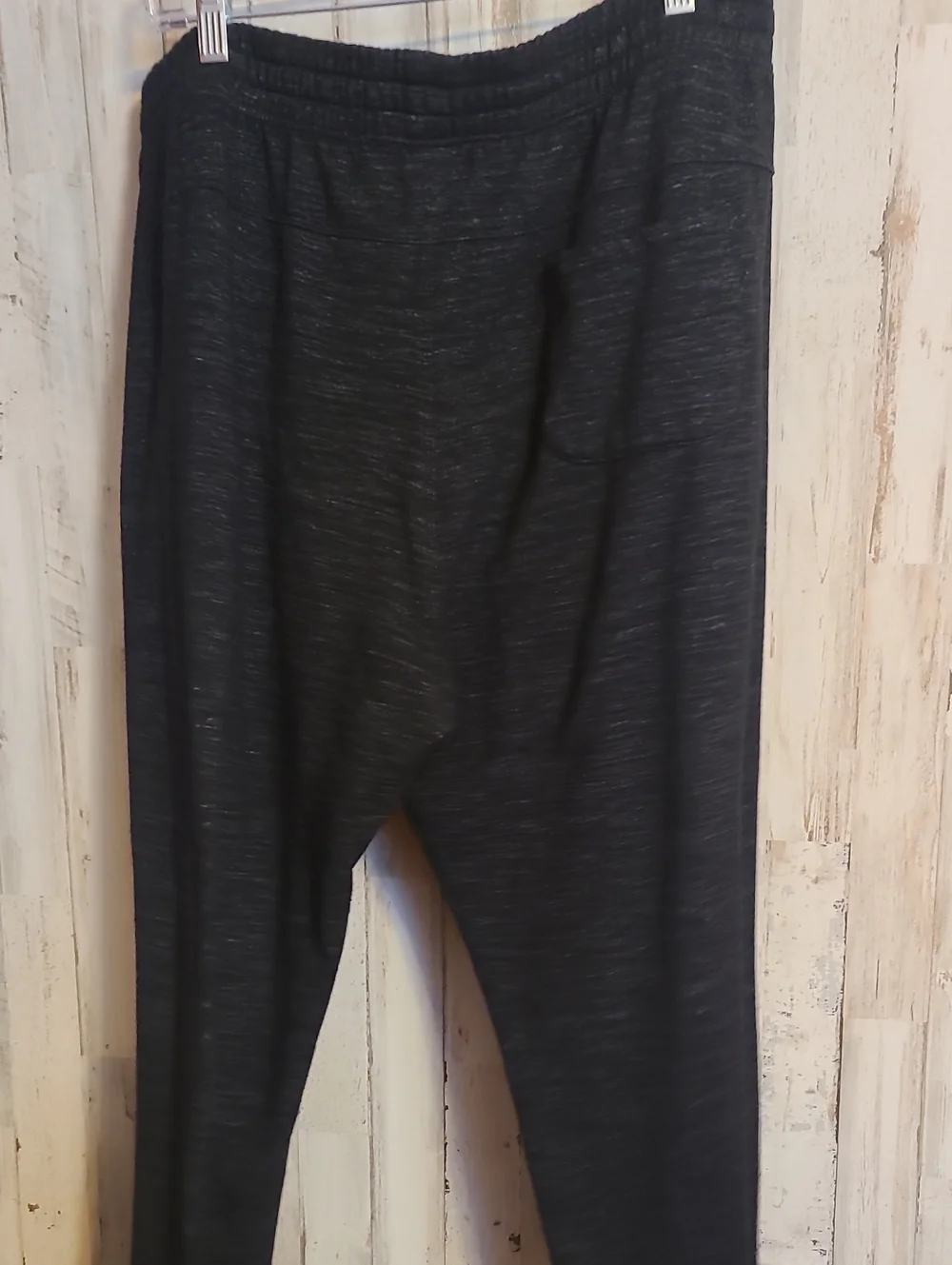 90 Degrees By Reflex Men's Black Jogger Pants with Drawstring Waist